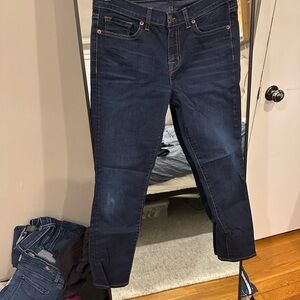 J Brand Skinny Capri Women's Blue Jeans